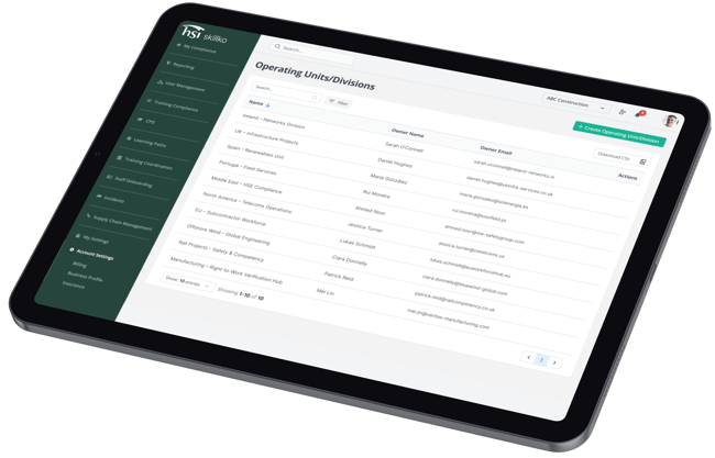 tablet-organisational-units-divisions